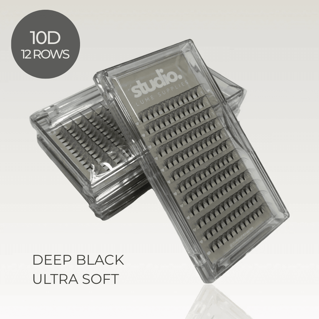 10D Premade Lashes | Acrylic Trays - Studio Lume Supplies