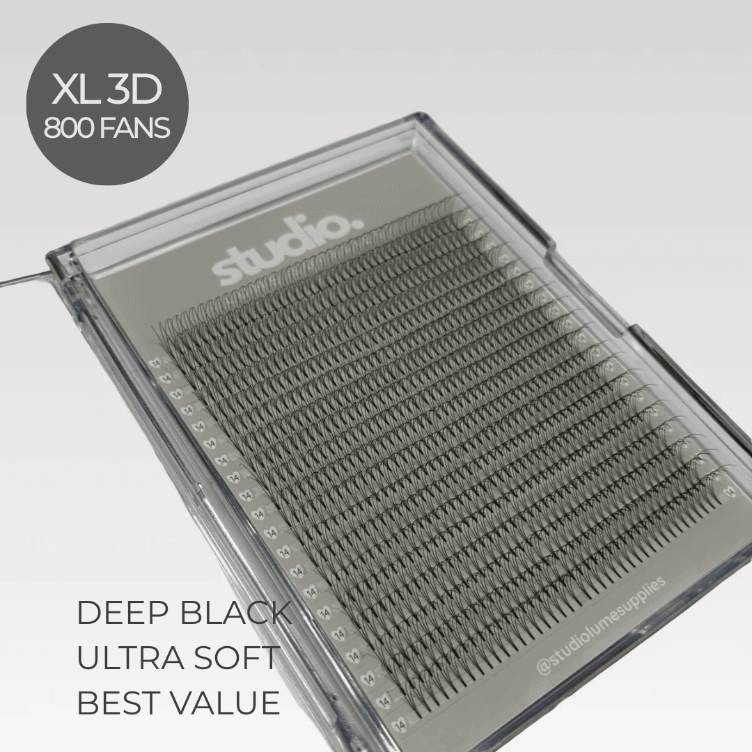 XL 3D Premade Lashes | Acrylic Trays - Studio Lume Supplies