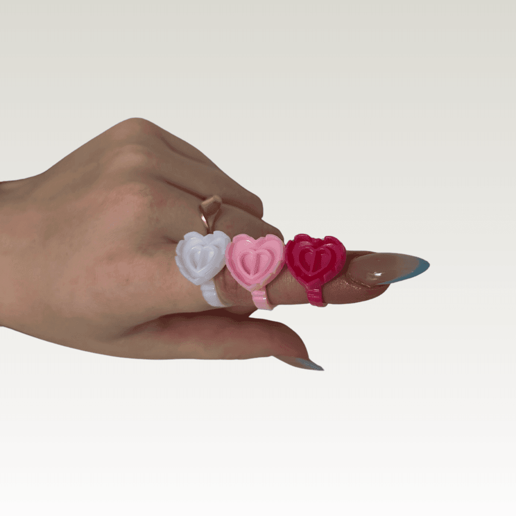 Fanning Glue Rings | 100pcs