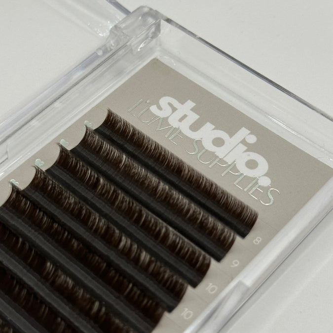 Dark Brown Easy Fans