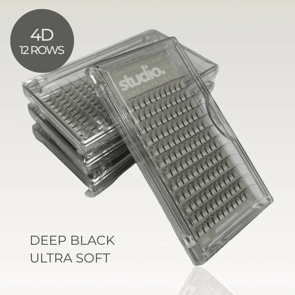 4D Premade Lashes | Acrylic Trays - Studio Lume Supplies