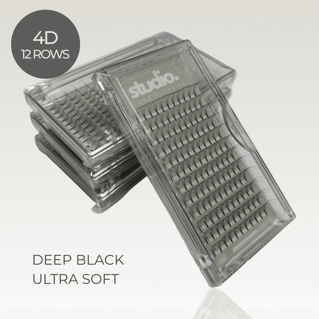 4D Premade Lashes | Acrylic Trays - Studio Lume Supplies